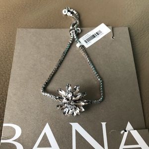 Adjustable crystal Banana Republic bracelet!